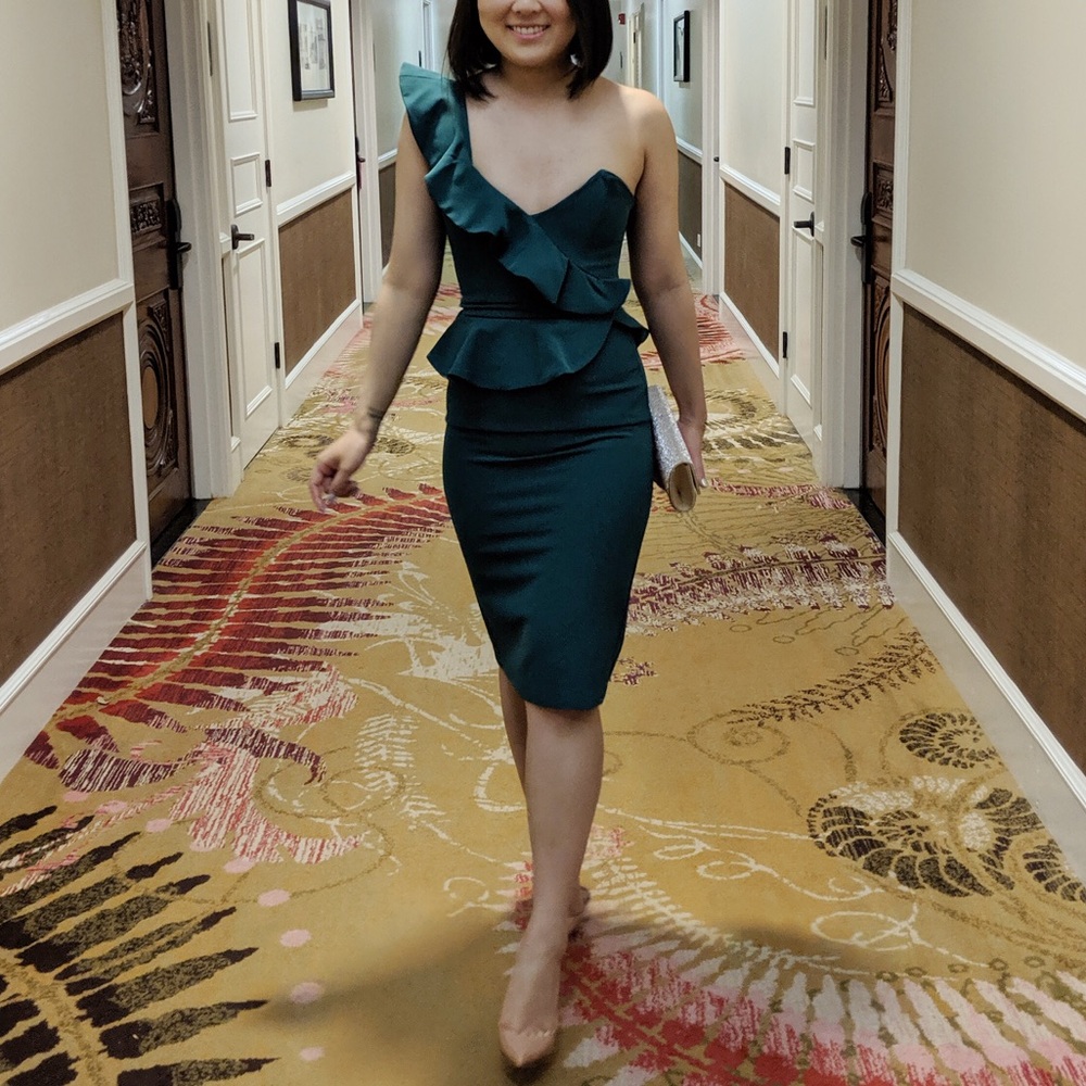 Bodycon Green Dress